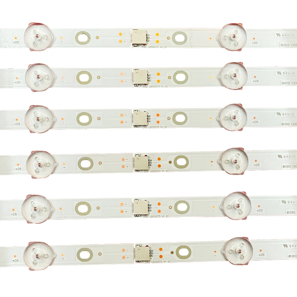 12 PCS LED Ʈ Ʈ 55PUS6503 55PUS7503 55PUS6162 55PUS6262 55PUS6753 55PUS7303 55PUS6703 LB55073 TPT550U1-QVN05.U