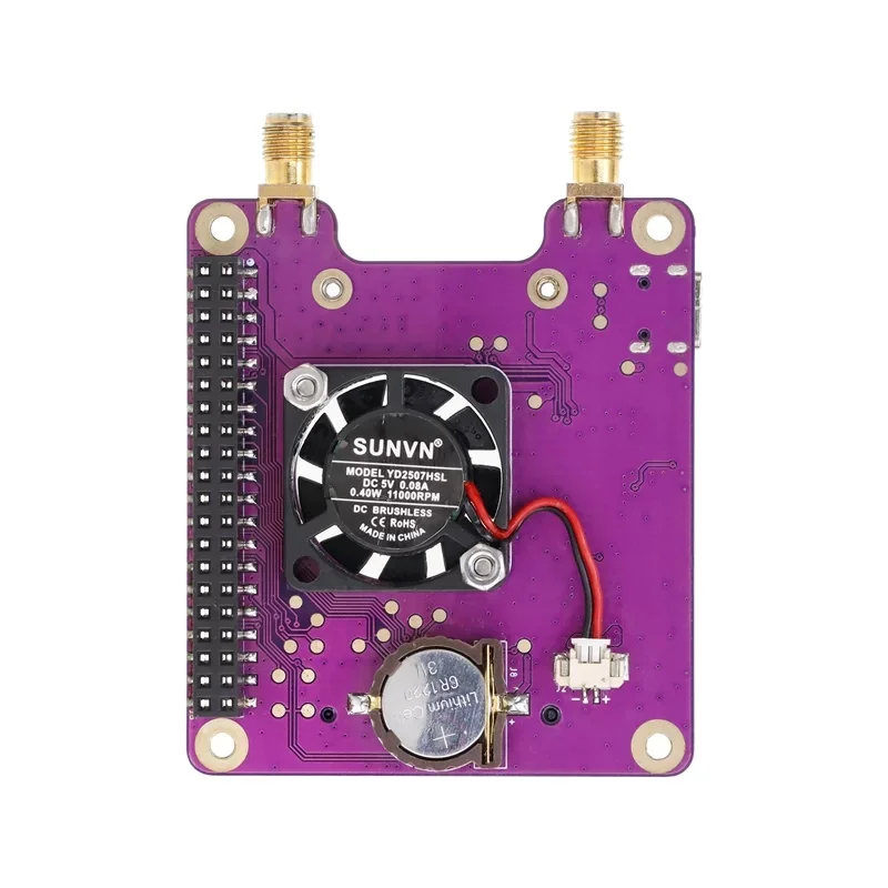 Elecrow LR1302 LoRaWAN Hat Antenna SX1302 GPS+BD Long Range Module Support RaspberryPi 1 2 3 4 5 Series electronic component