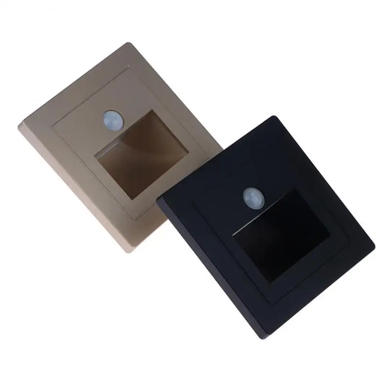 

Infrared Human Body Sensing Floor Lamp Switch, Wall Foot Lamp, Desk Step Lamp, Embedded Corridor Staircase LED Light