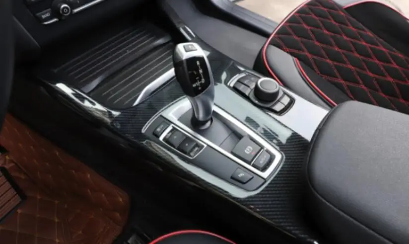 

Car Interior Mouldings Modification Decorative Trim Frame Interior Sequins Carbon Fiber Color For B.M.W. X3 X4 F25 F26 2010-2017