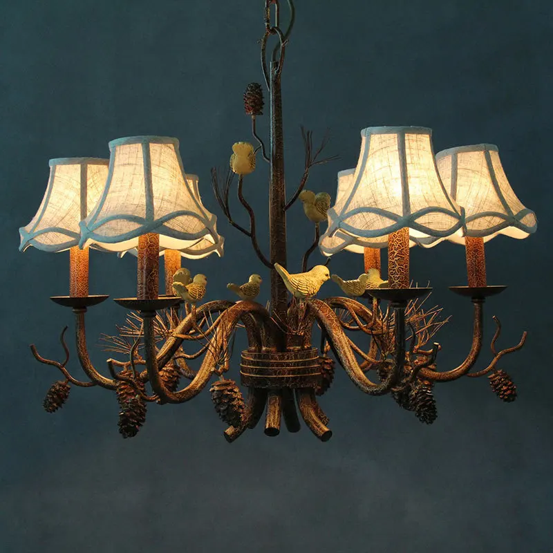 

American vintage living room, dining room, dining room, bedroom chandelier