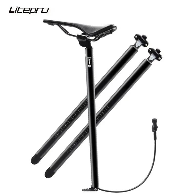 Liteproelite Seat Tube Pump Onepiece 33.9mm Seatpost Adjustable
