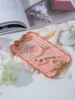 Pink European Style Resin Tray With Retro Bowknot Design Fruit Plate For Jewelry Fruit Storage Display Gift For Valentine's Day 4