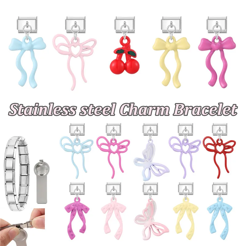 Jewelry Fashion Stainless Steel Fit 9MM