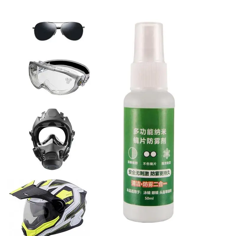 

Anti Fog Spray Lens Cleaner Spray And Glass Cleaner Clear Sight Defogger Spray With Long Lasting Effect For Glasses Camera