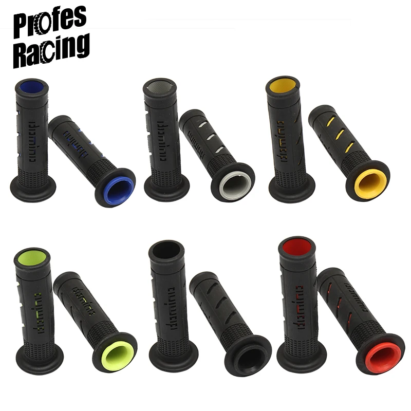 

Motorcycle 7/8 "22 24mm Grips Handle Bar Domino Grip For KTM YAMAHA Universal Pit Bike Motocross Motorbike Rubber GEL