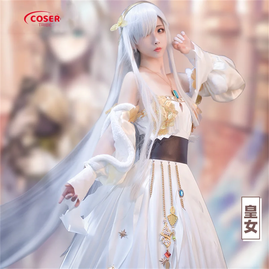 

COSER TRIBE Anime Game Fate Ahactacnr Ceremonial Dress sexy Halloween Carnival Role CosPlay Costume Complete Set