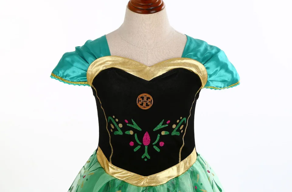 green emerald velvet dress Amazon.com: Disney Frozen 2 Queen Anna Shimmer Fashion Doll, Removable  Clothes and Accessories, Long Red Hair, Toy for Kids 3 Years Old and Up :  Toys & Games