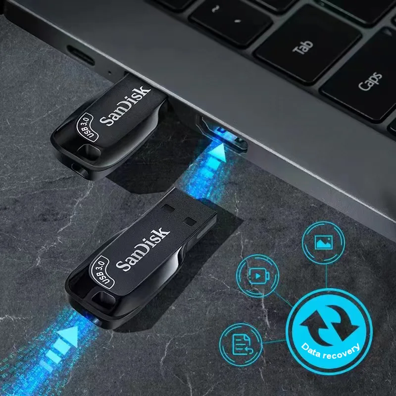Sandisk-usb Stick 3.0 Flash Drive Pen Drive Pendrive Memory Stick 30 128gb 64 gb 32 gb 256gb 10 Unidades por Lote - Imagem 4