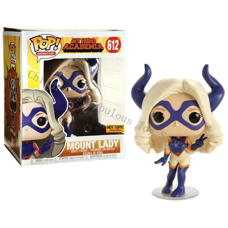 thumbnail image 1 of FUNKO POP Figura de acción de vinilo de edición limitada My Hero Academy Animation Himiko Toga #610 DABI #637, juguetes para niños, regalos, 1 of 5