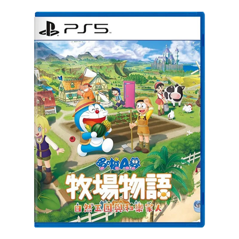 

Sony Playstation 5 PS5 Game CD NEW DORAEMON STORY OF SEASONS: Friends of the Great Kingdom Official Original Physical Game Card