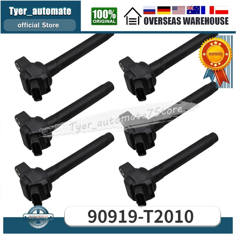 

Катушки зажигания для 2017-2018 Toyota Camry 2017-2018 Toyota Highlander 2017-2018 Toyota Sienna 90919-T2010 90919T2010