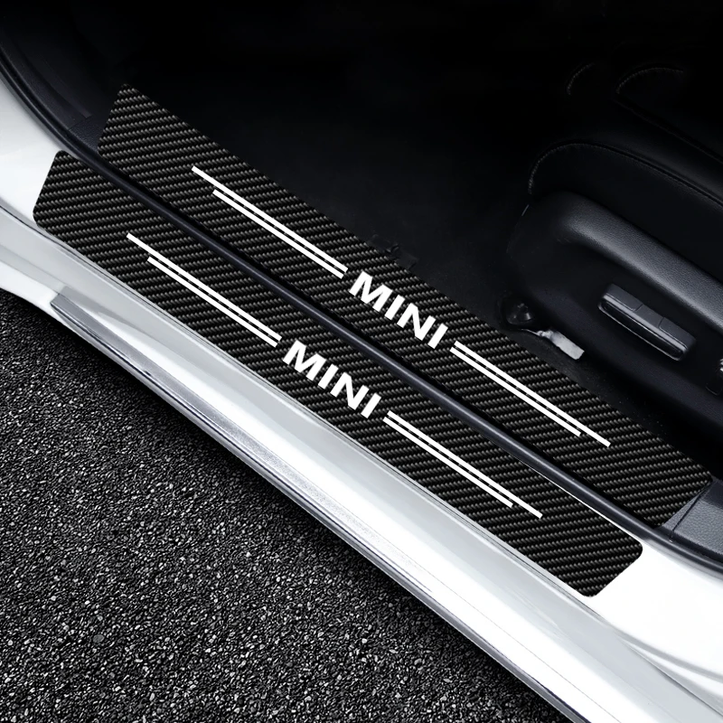 Car Door Sill Door Threshold Plate Cover Antiscratch Mini Cooper