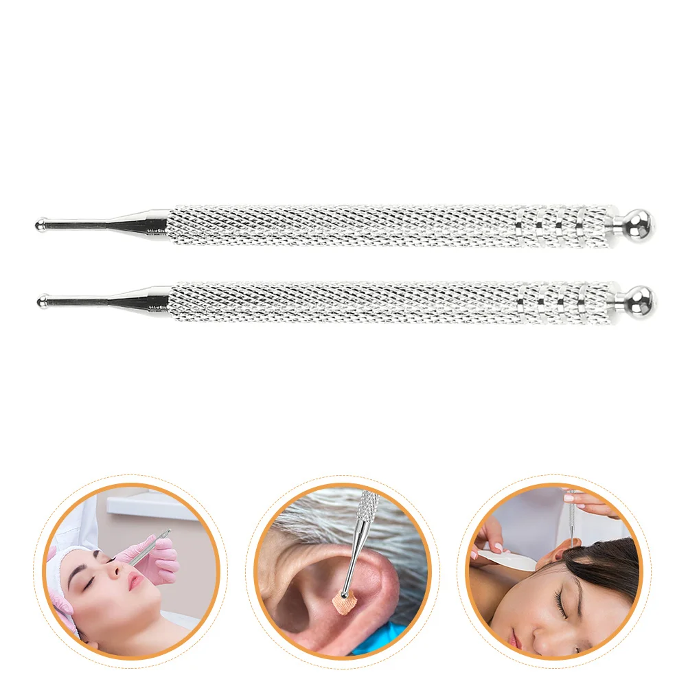 

Auricular Point Acupressure Pen Stainless Steel Acupuncture Needle Massage Tool