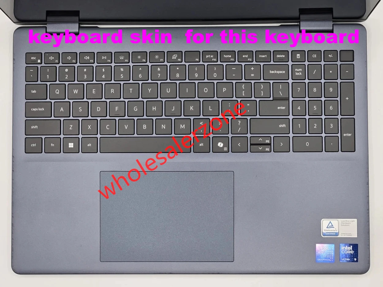 Dell 16 DC16250 DC16251 DC16255 DC16256 P131F DB16250 DB16255 P137F DB06250 P138F 용 새 미국 키보드 보호기 스킨 커버