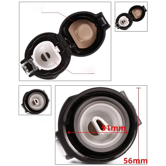 1 Pieces Thermos Spare Parts Cup Lid Suit For Zojirushi water boiler thermos  SM-SA SM-SC SM-SD series Bottle Cover