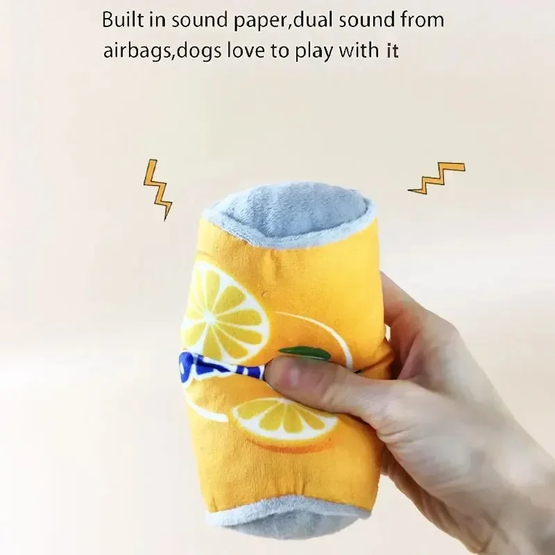 Plush Dog Winebottle Chew Sound Soft Beer Bottle Toy Funny Bite-Resistant Squeaky Relieve Boredom 4