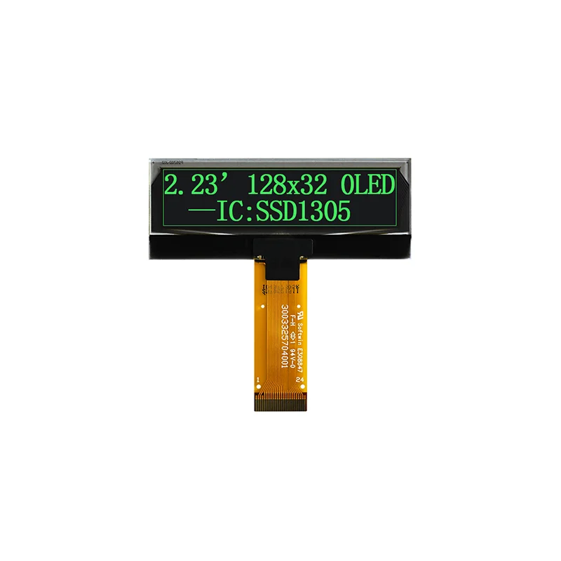 Display OLED da 2,23 pollici 128*32 Schermo OLED a matrice di punti SSD1305 Display LCD 24 pin - immagine 3