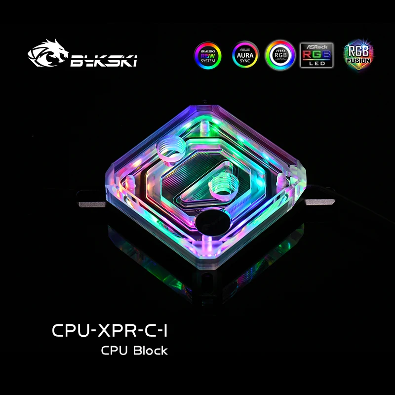Bykski Uso Bloco de Água Cpu para Intel Lga115x 2011 1700 Amd Ryzen X470 X570 Radiador de Água Cpu-xpr-c-m Cpu-xpr-c-i - Imagem 5