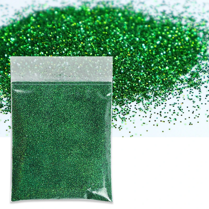 Holographic Glitter Powder for Epoxy Resin and Crafts, Laser Gold and Silver