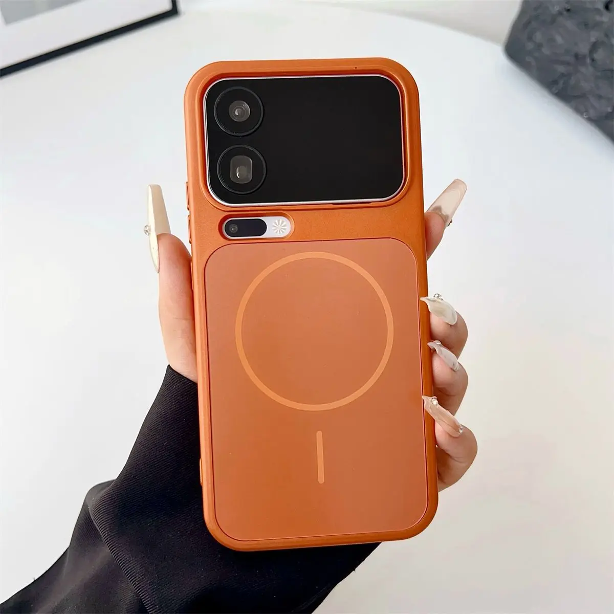 Luxury Magnetic Shockproof Matte Hard Phone Case - Business Slim Design