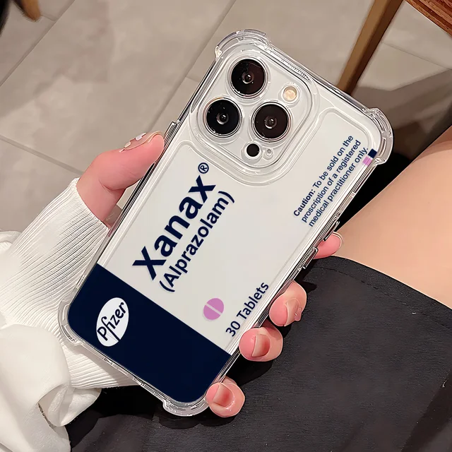 XANAX Chill Pill Phone Case For vivo V40 V30 V29 V27 V27E