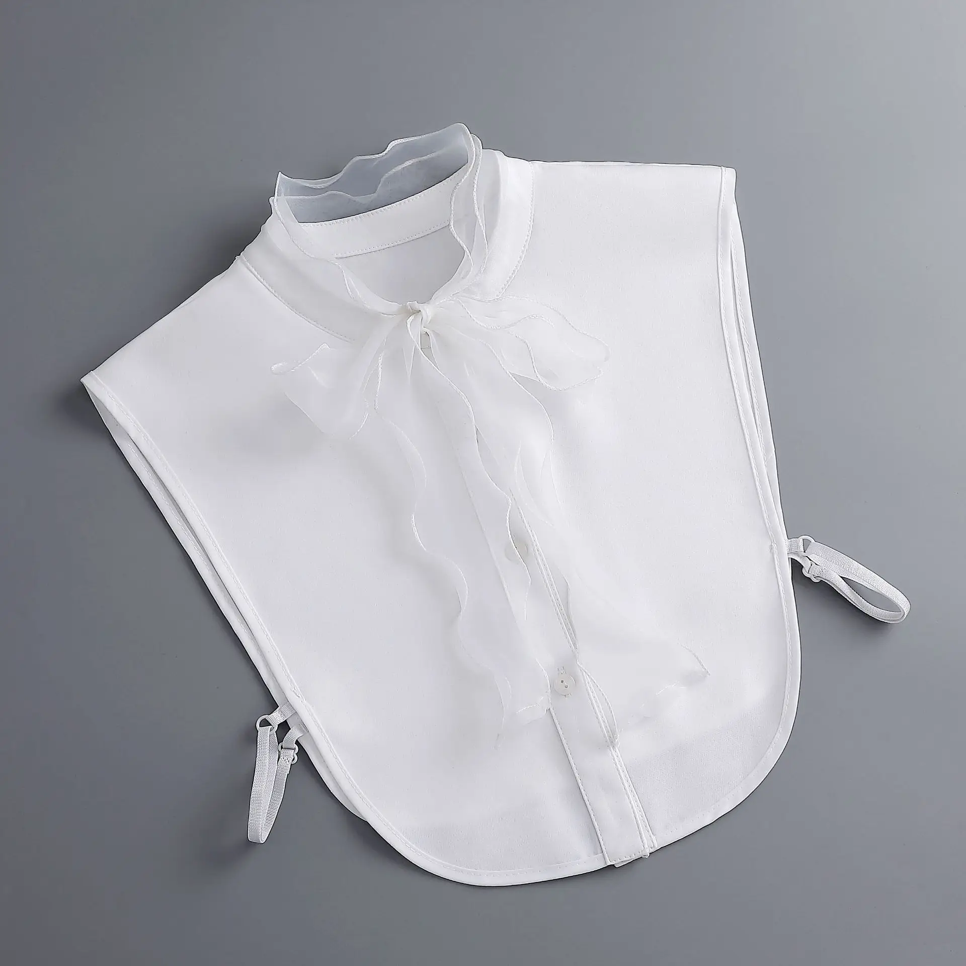 1 Pezzo Collo A Lupetto Con Colletto Dickey Finto Monocolore | SHEIN ALIA - Foto 7