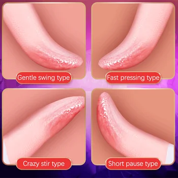 Tongue Licking Vibrator Female Clitoral Stimulation Masturbation Femalex Sex Private Orgasmtongue Clit Vibrator Sex Toys 2