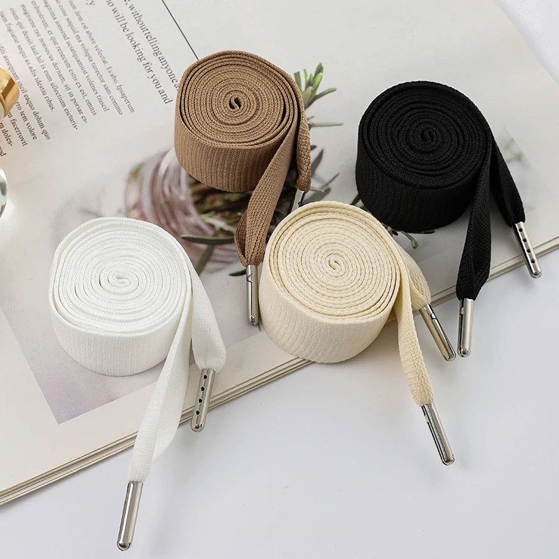 1pcs Sports Pants Drawstring Strap Metal Head Belt Waist Rope Sweater Hoodies DIY Sewing Replacement Accessory 140CM sports pants clothing accessories pants strap