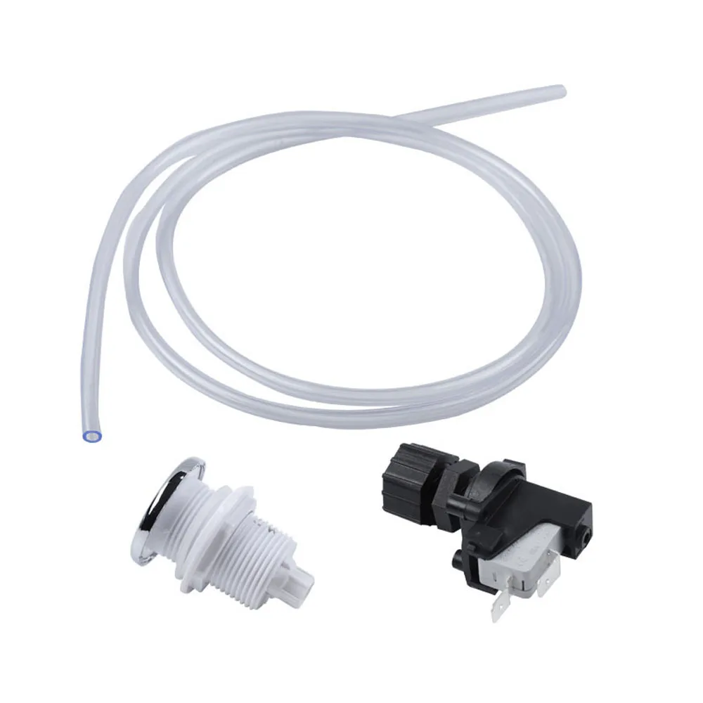 

Bath Tub Spa Waste Garbage Disposal Self-Lock Air Switch Push Button 32mm On Off Push Air Pressure Button Switch 5-10KP 250V 16A