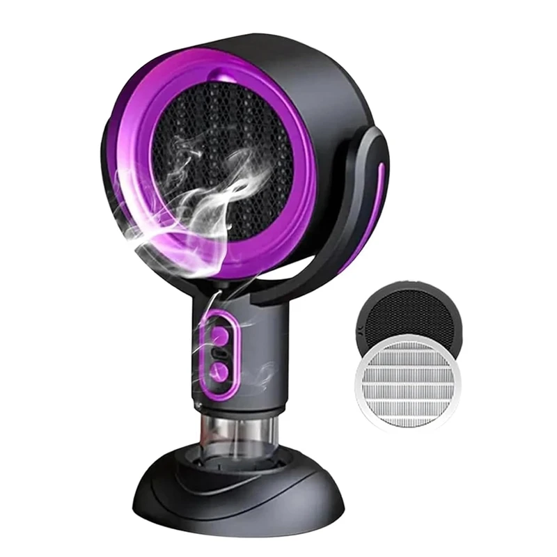 B97A-Purifier Fan, Removable And Washable Filter Portable Smokeaway Fan For Smoke, Smoke Away Purifier Fan