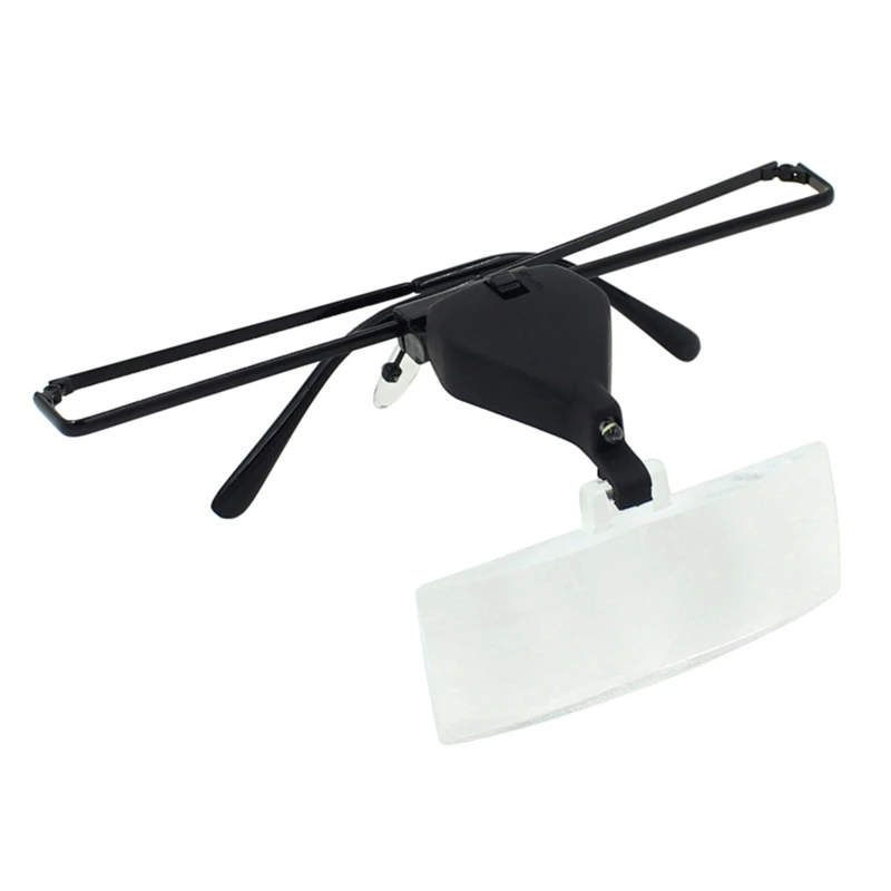 

Лупа с повязкой на голову для крепления на голову, увеличительное стекло со светодиодной подсветкой для ювелиров, лупа для часов