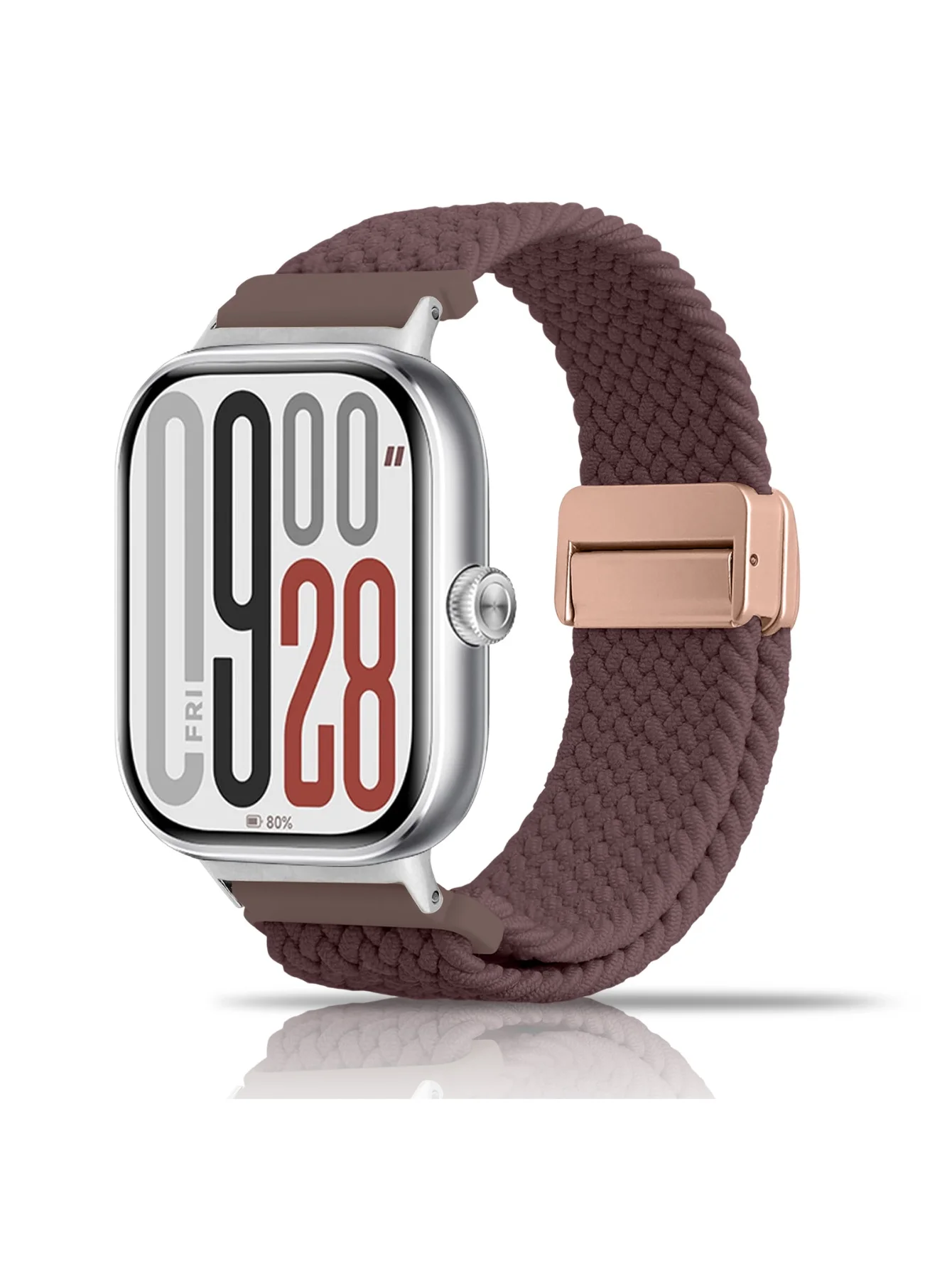 Magnetic Braided Nylon Adjustable Sport Strap - Solo Loop Bracelet