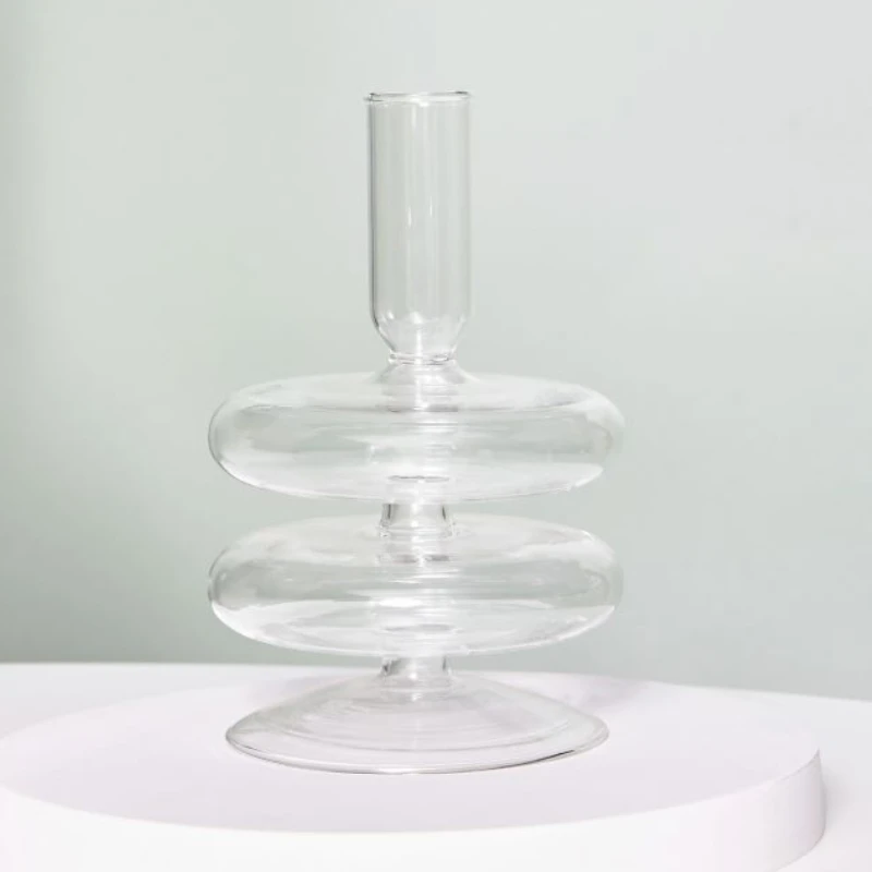 Clear 2-tier