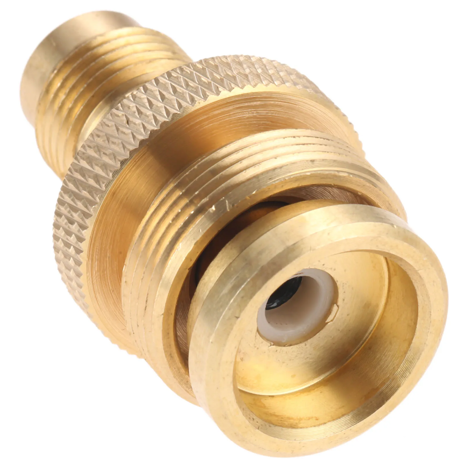 Propane Tank Canister Regulator Adapter 1pc Connection to 3/8&rdquo; Male Flare (5/8