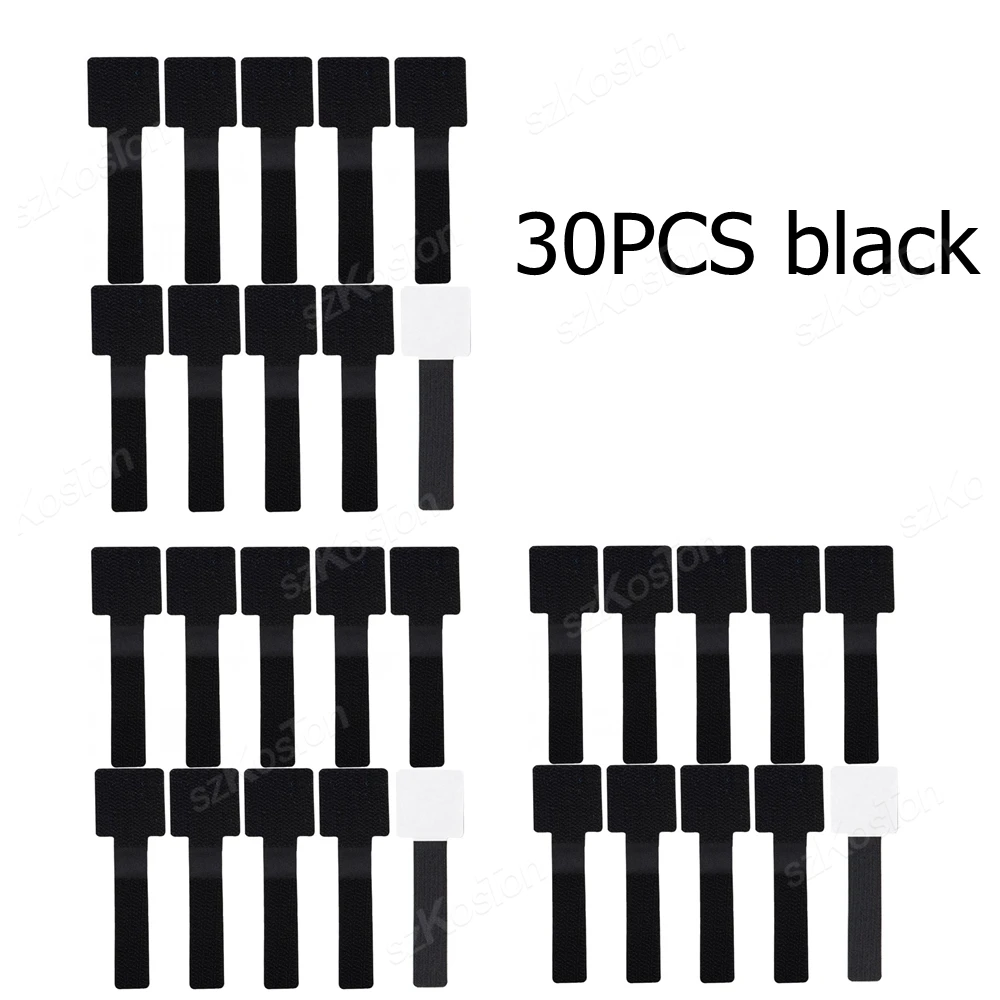 30pcs Black