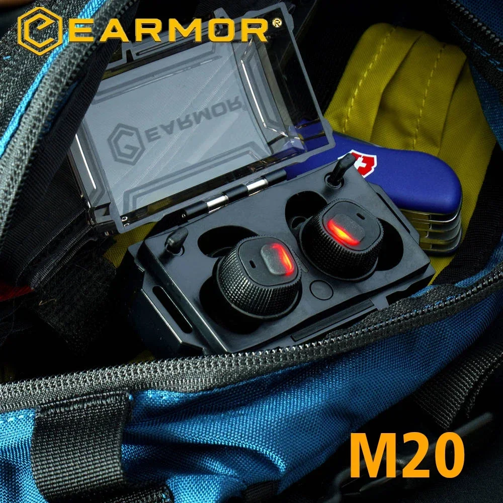 EARMORM20MOD3TacticalHeadsetElectronicEarplugsNoiseCanceling