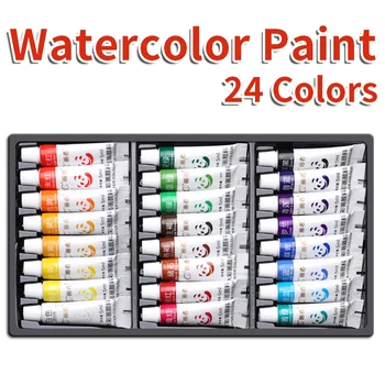 24-Color Watercolor Paint Set 1