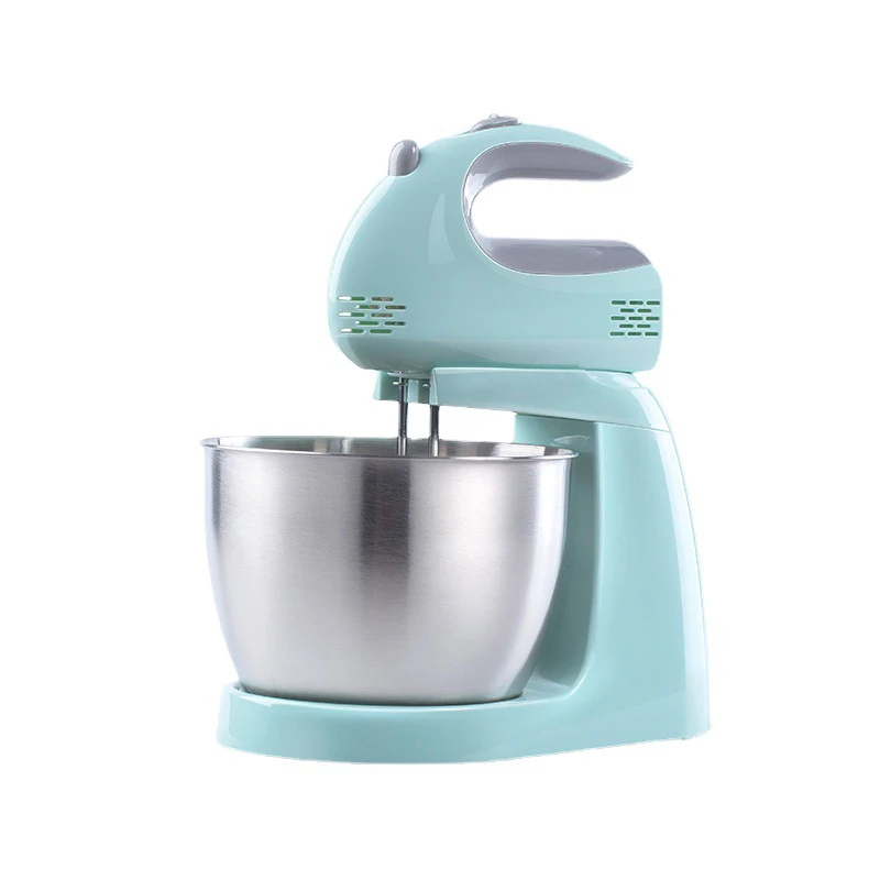 

Desktop Electric Egg Beater 3L Household Stainless Steel High-power Egg Beater 150W Hand-held Mixer Baking Cream Stirring