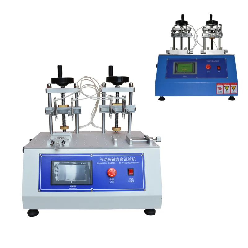 

Button Key Durability Press Force Life Testing Machine Key Button Life Time Testing Machine Pneumatic Button Life tester