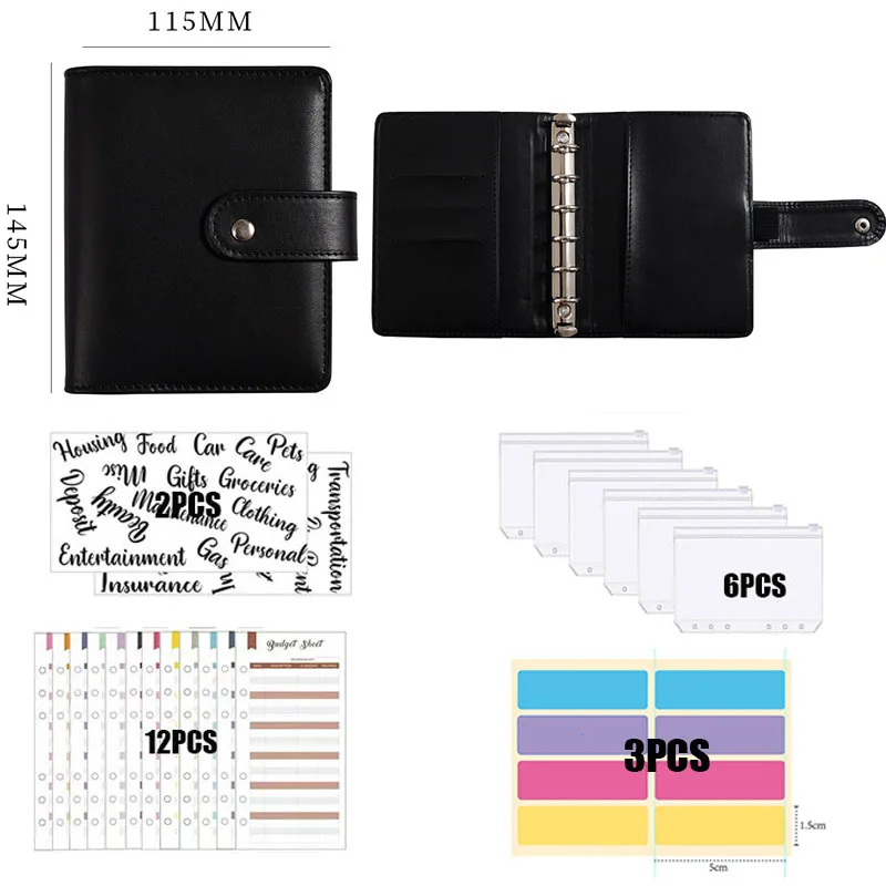 

Ежедневник для блокнота, ежедневник А7, система наличных денег