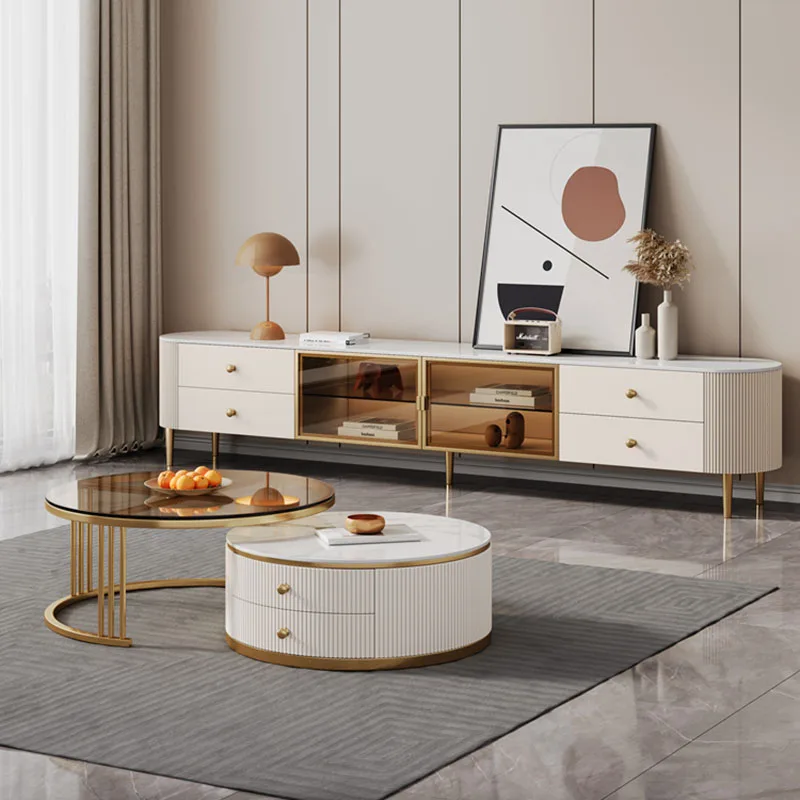 

Salon Modern Tv Stands Storage Console Mobile Italian Monitor Pedestal Tv Stands Floor Muebles Para El Hogar House Furniture