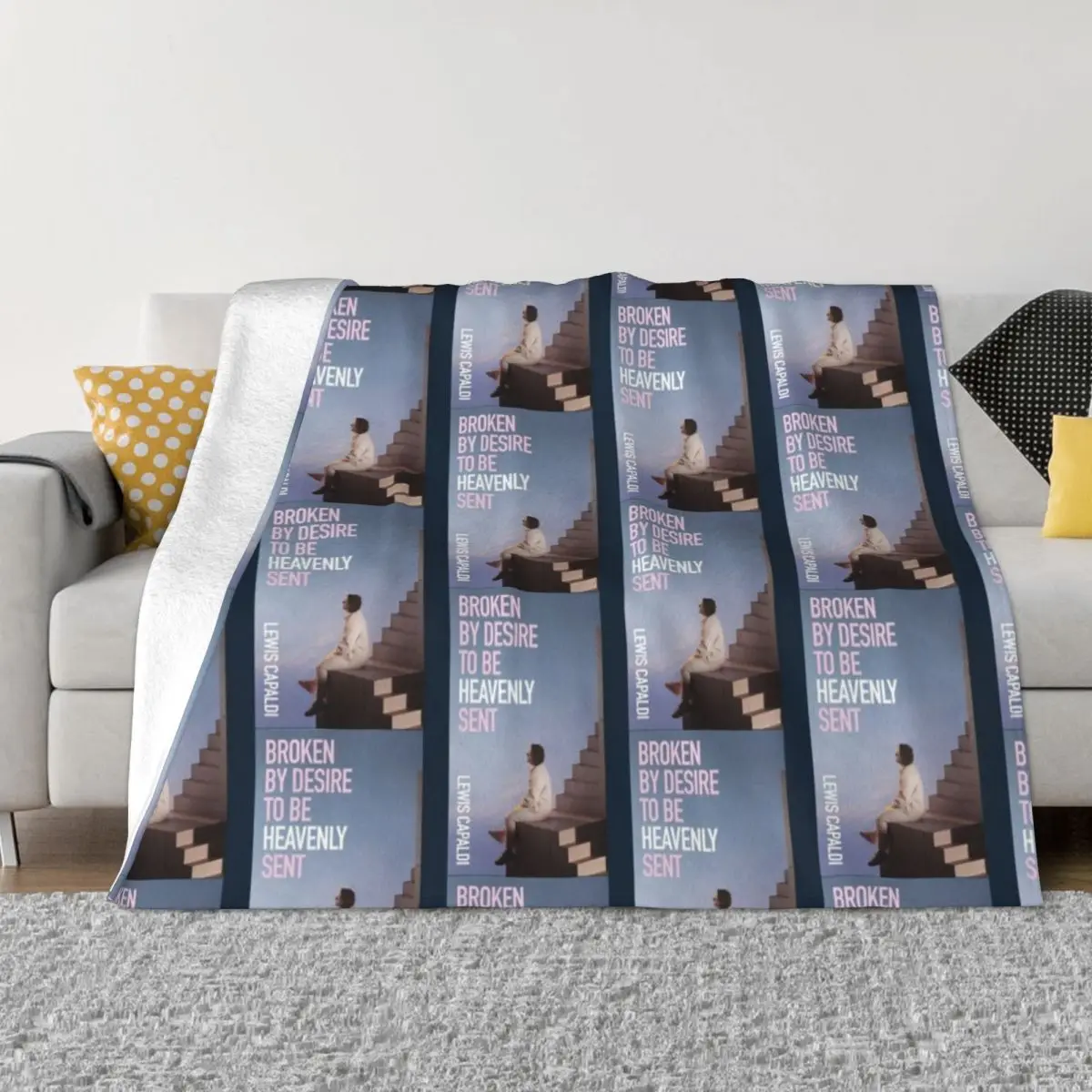 

Lewis Capaldi Broken Desire Throw Blanket Luxury Throw halloween Single Blankets