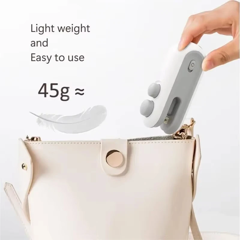 Plastic Bag Sealer Vacuum Bag Sealing Machine Handheld Heat Sealer Food Packaging for Home