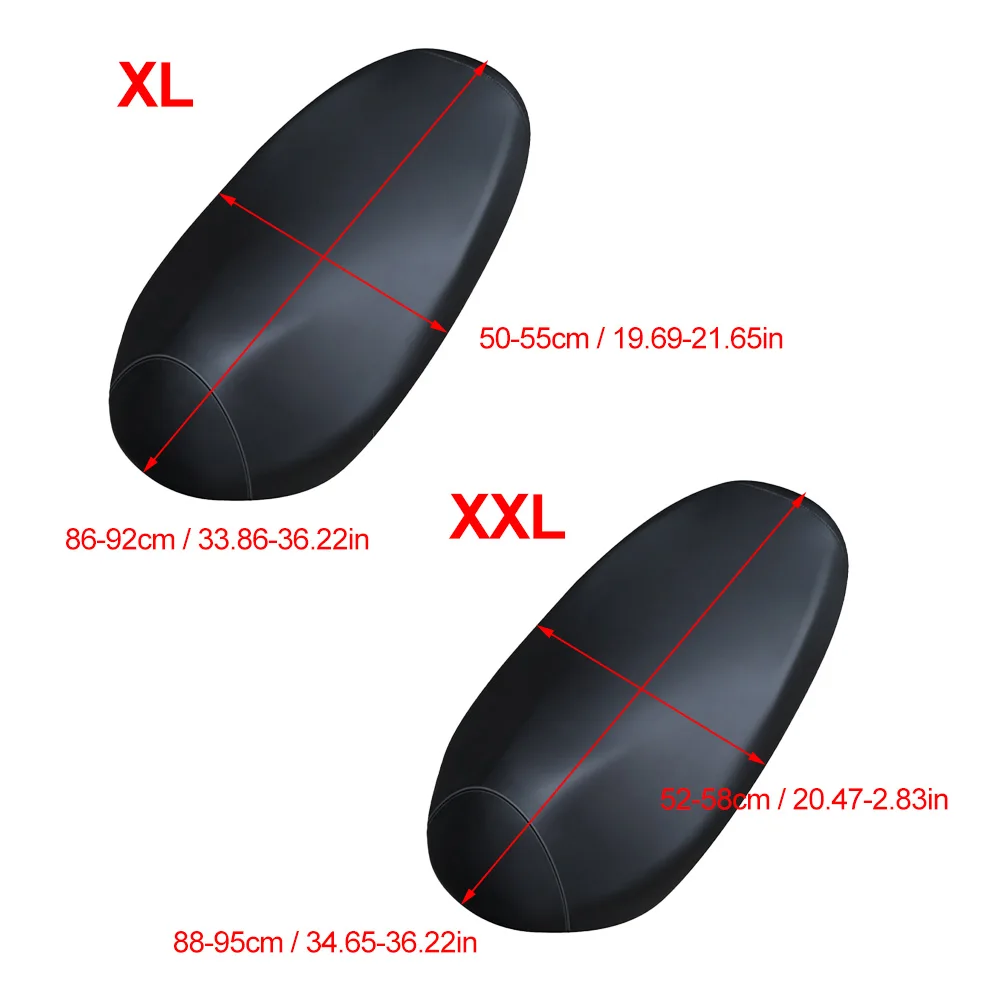 XL/XXL Motorcycle Seat Cover Waterproof Dustproof Rainproof Sunscreen Motorbike Scooter Cushion Seat Cover Protector