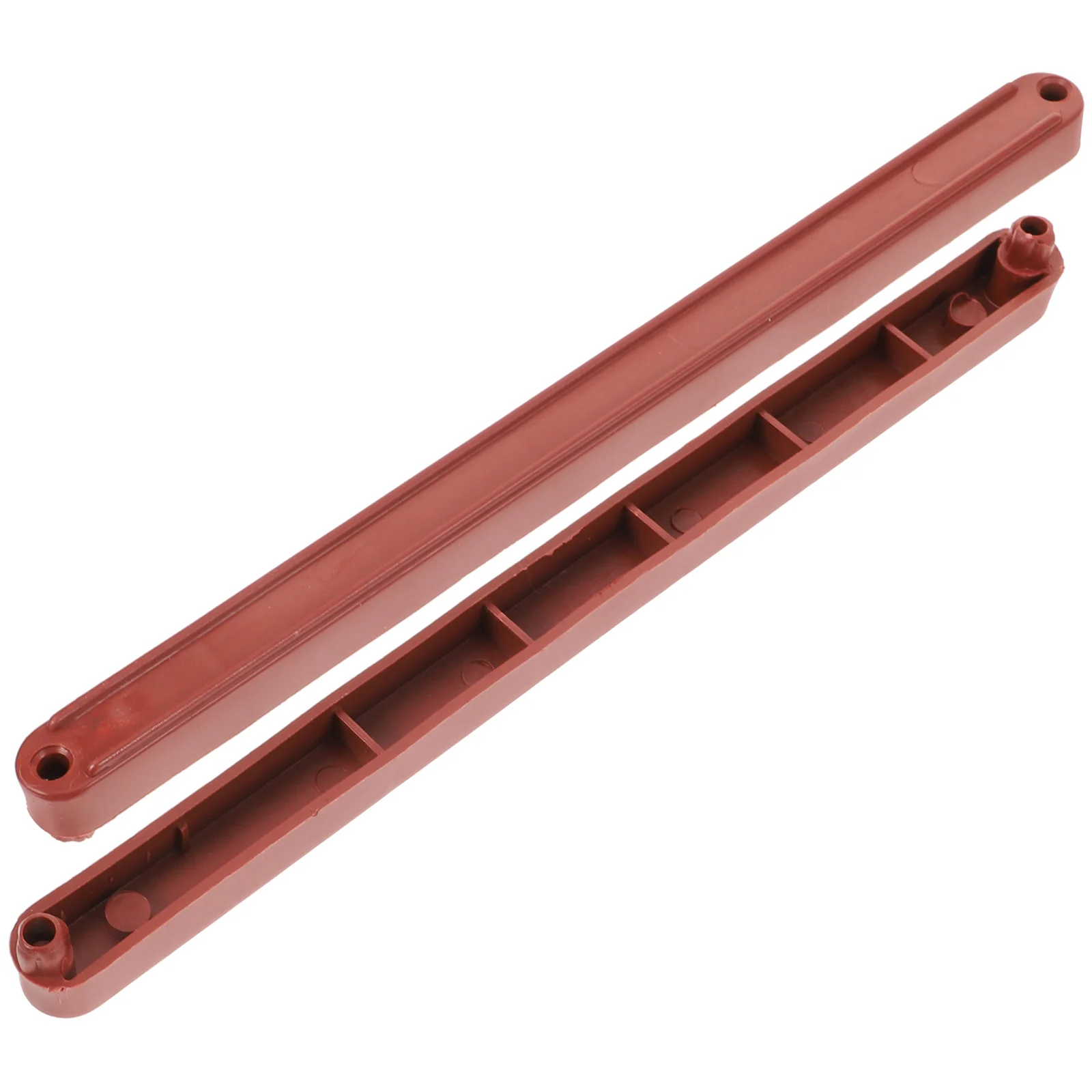 2pcsGuide Rail Drawer Plastic Slide Wardrobe Runner Cabinet Storage Box Slide Rail Telescopic Track For Cupboard Locker Hardware