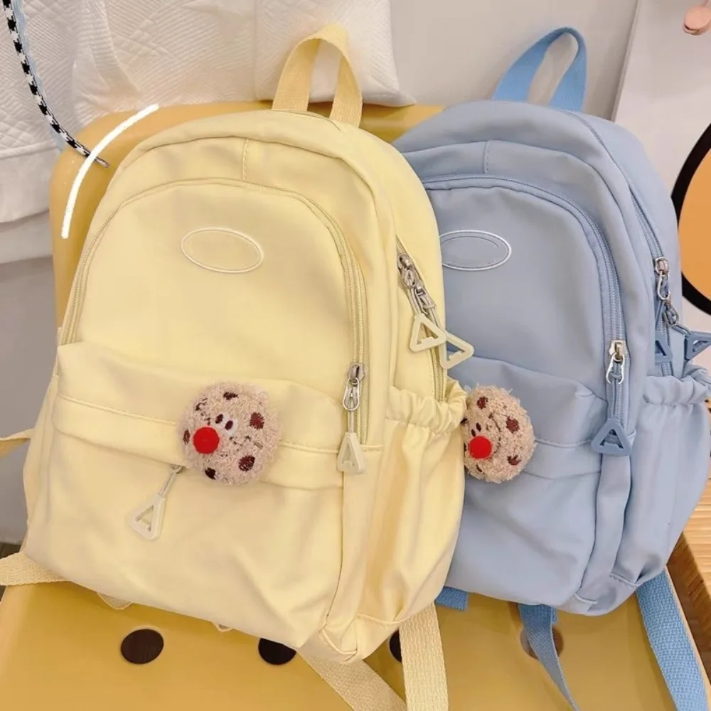 Korean Student School Backpack School Bags For Teenage Girls Cute Women's Backpack Brand Book Pack Nylon Rucksack 5