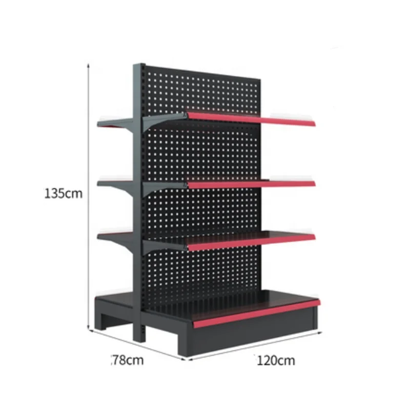 Supermarket Shop Grocery Store goods storage shelf metal rack shelf boltless shelving china top factory modern hot sales metal electric heated towel rack