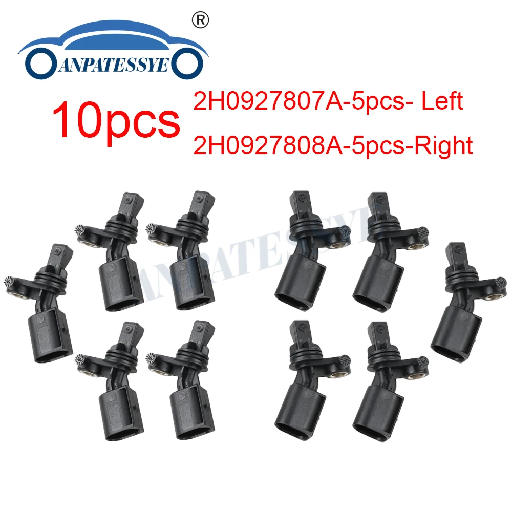 Sensore Abs Sensore Velocità Ruota Abs Posteriore Destro E Sinistro Per Audi A3 Tt Vw Passat Amarok 2 H0 927 807 A 2 H0 927 808A 2 H0 927 807A