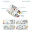 Soft Baby Books 3D Touch Feel High Contrast Cloth Book Montessori Sensory Early Learning Stroller Toys for Infant Toddler Gifts 6